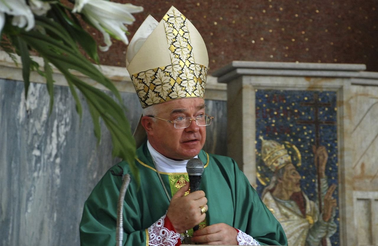 Josef Wesolowski op archiefbeeld in 2009, toen nog als ambassadeur voor het Vaticaan in de Domicaanse Republiek