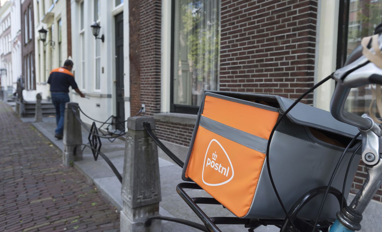 Postbezorging in de regio Delft.