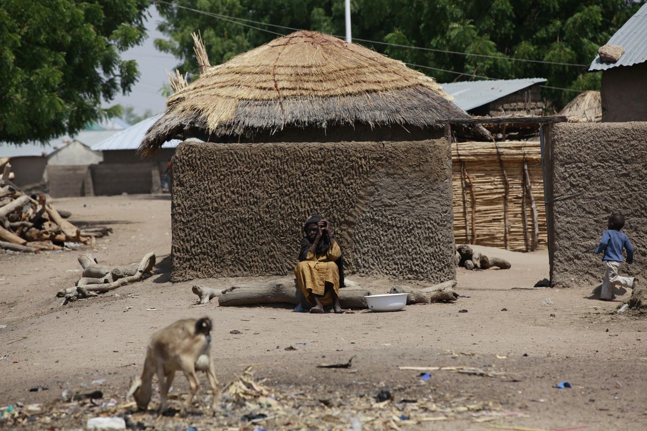 Foto van Chibok uit mei.
