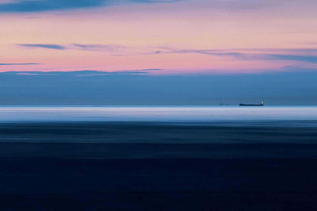 28 juni 2012. Bruno van den Elshout maakte in één jaar 8.785 foto’s van de horizon bij Kijkduin.