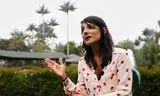 De Colombiaanse milieuminister Irene Vélez Torres. Haar land organiseert samen met Nederland een klimaatconferentie waar, in tegenstelling tot de jaarlijkse wereldwijde klimaattoppen, wél over fossiele reductie gepraat mag worden. 