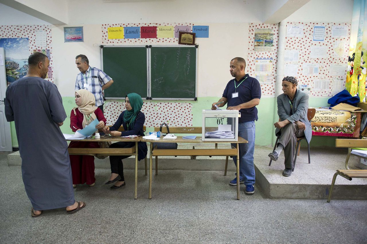 Zeer lage opkomst bij verkiezingen Algerije 