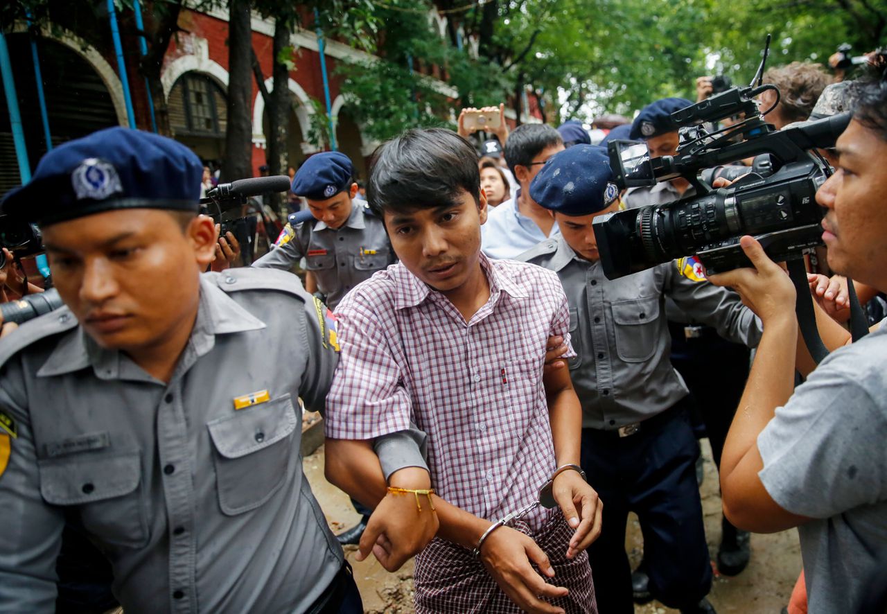 Rechtszaak tegen Reuters-journalisten in Myanmar mag verder 