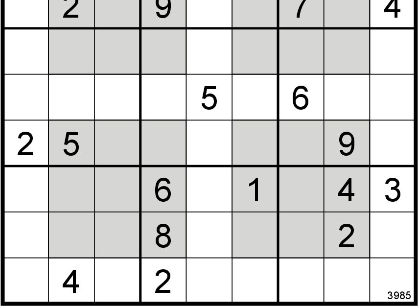 Sudoku Van Dinsdag 9 November 2021 NRC