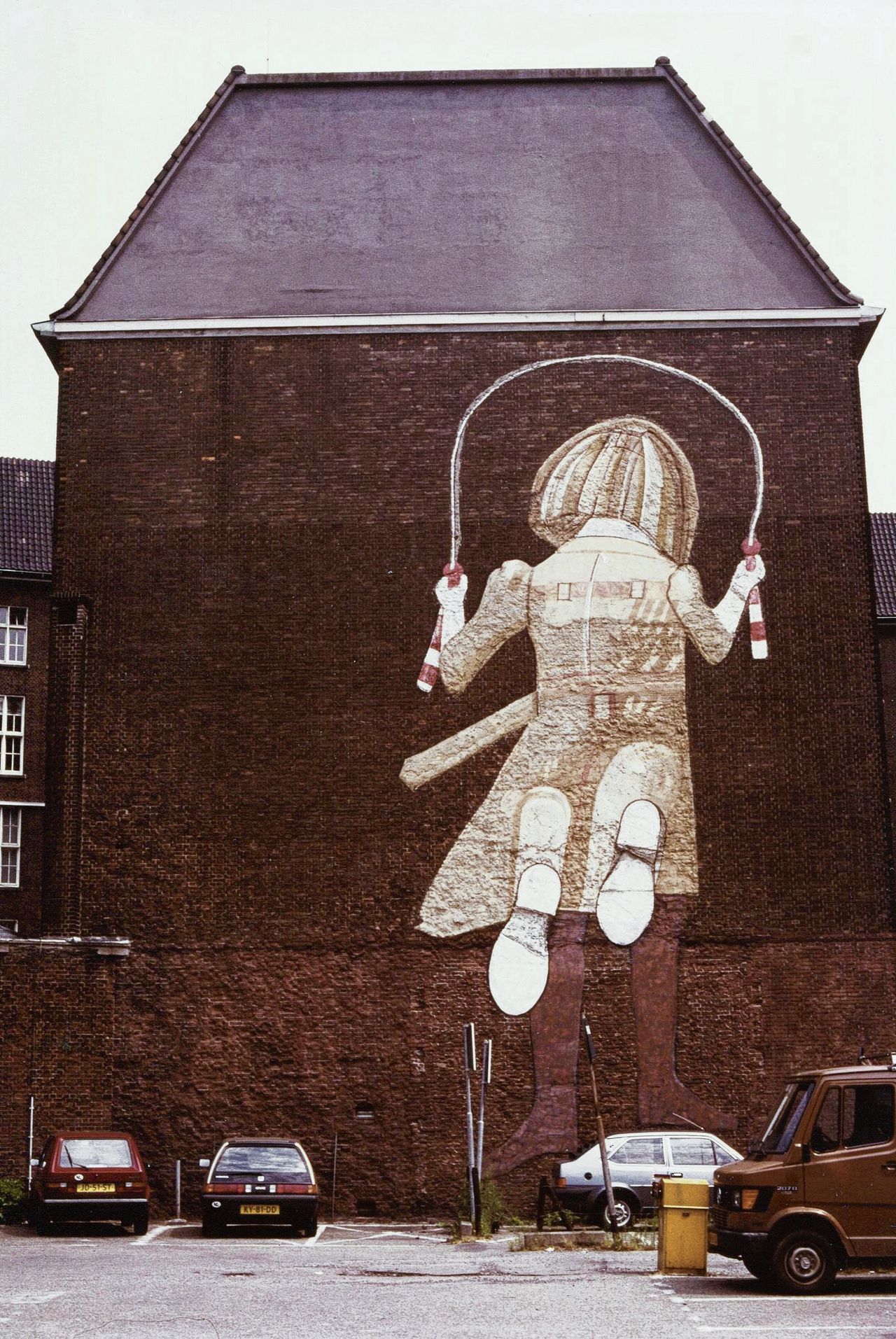 Touwtje springend meisje, 1976