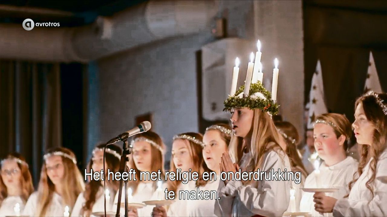 Het Zweedse lichtfeest Lucia in ‘Uit Europa’ (AVRO-TROS)