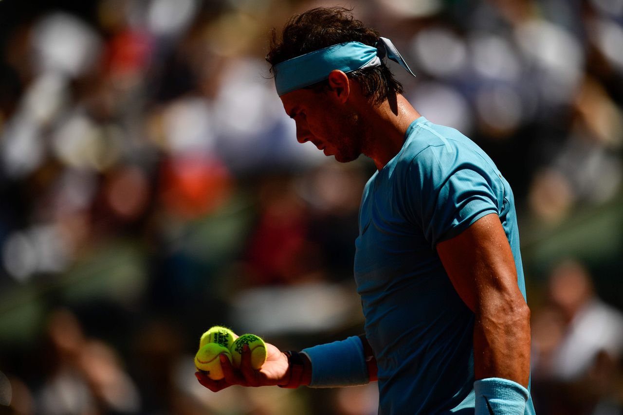 Nadal wint overtuigend tweede deel partij 