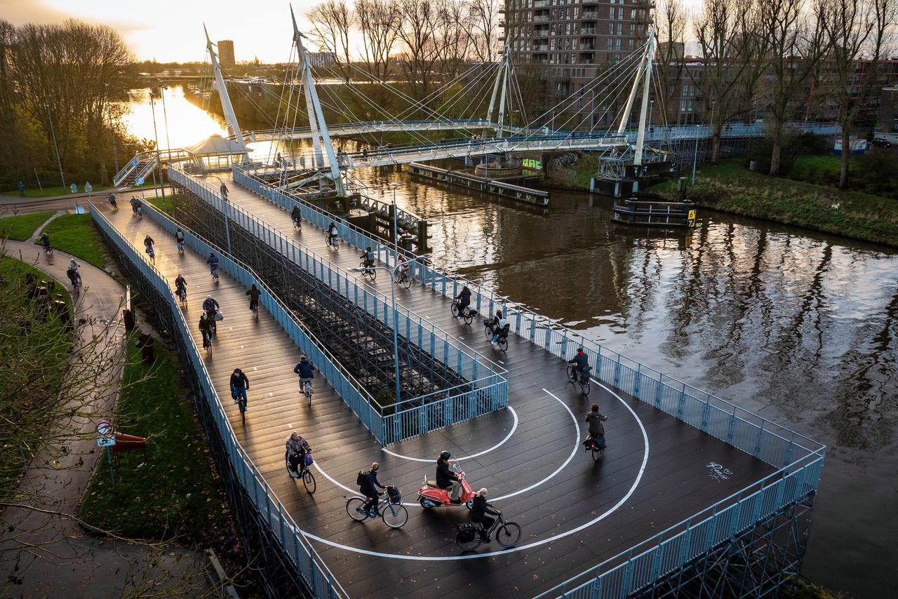 Está previsto que el nuevo puente Gerrit Krol esté terminado en 2029.