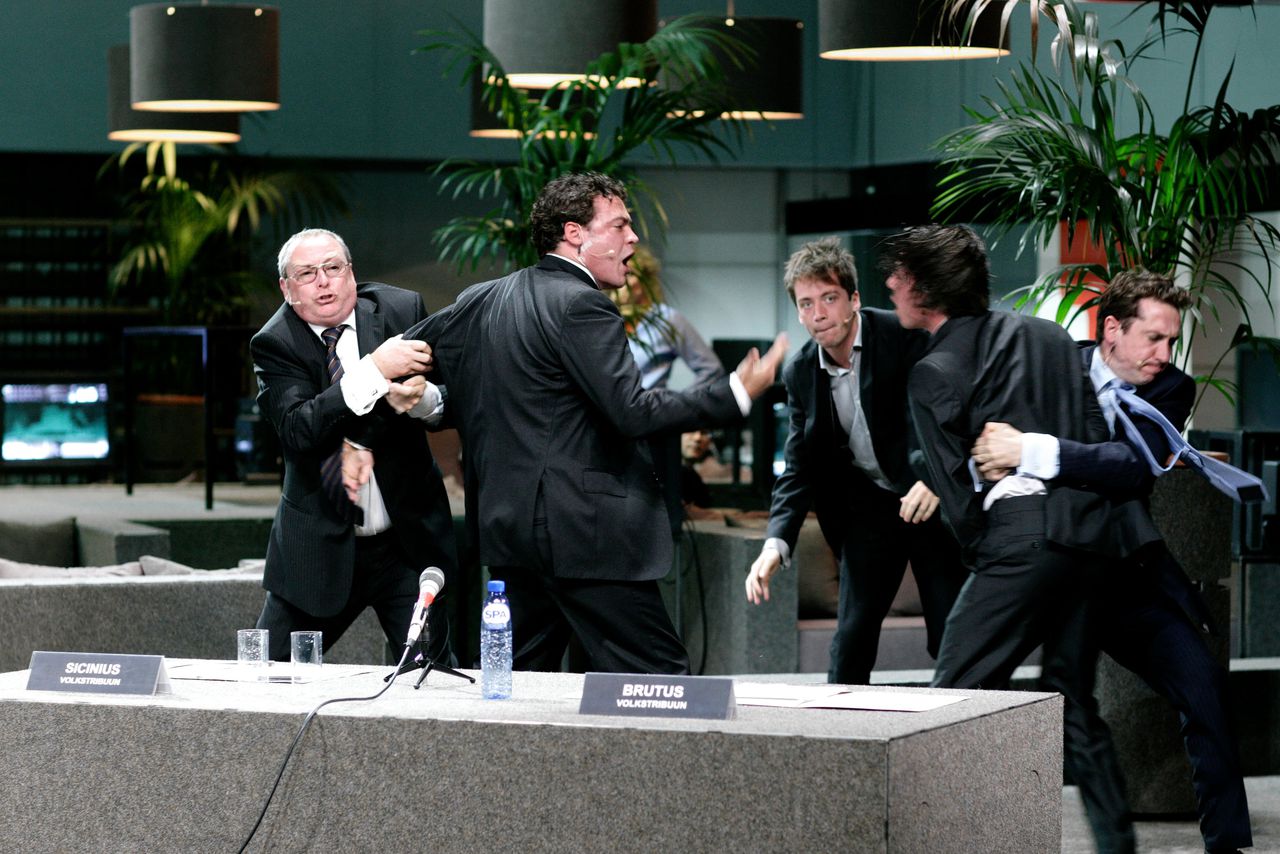 Scène uit ‘Romeinse tragedies’.