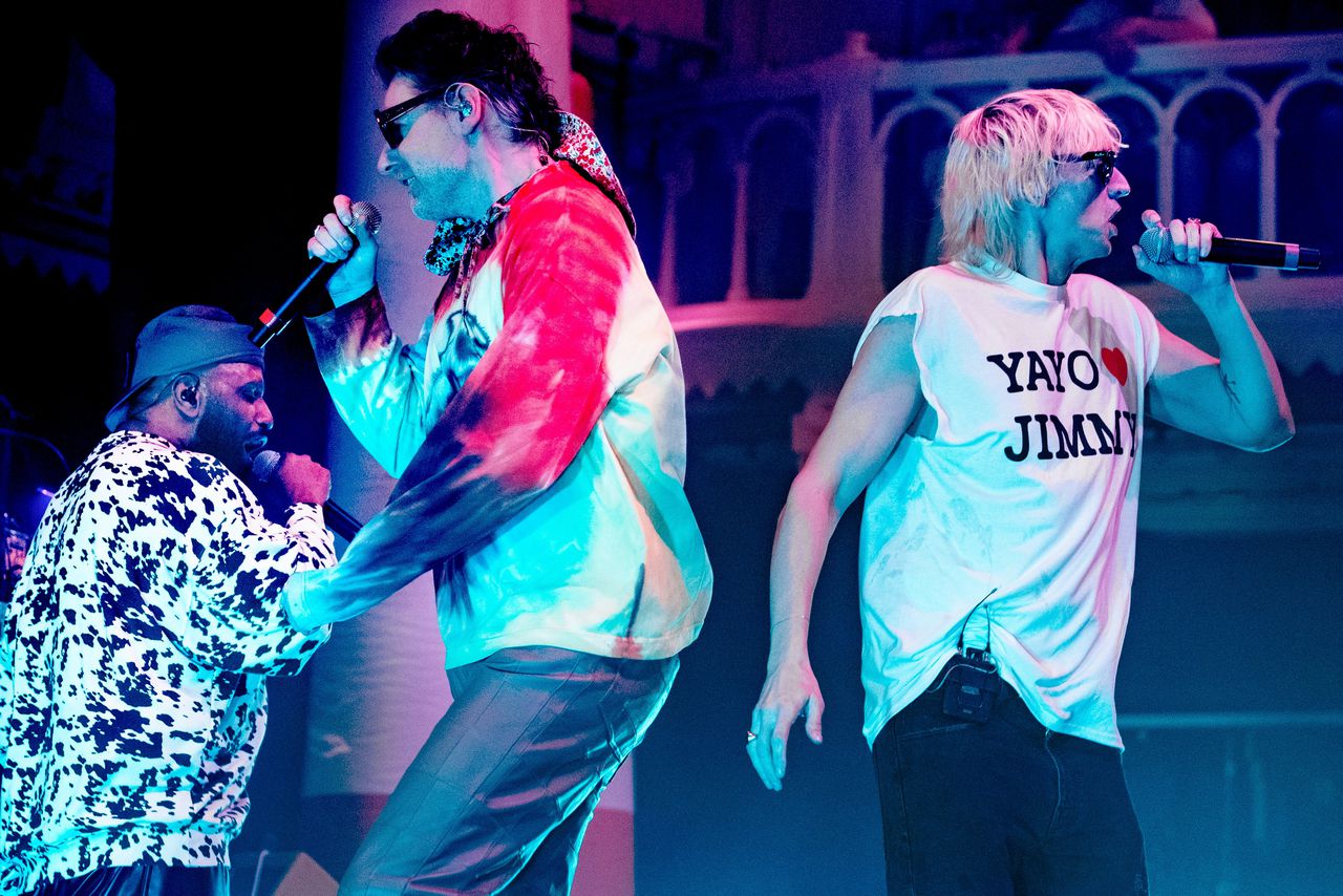 Concert van De Jeugd van Tegenwoordig in Paradiso.