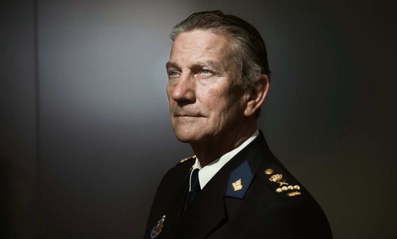 Korpschef Gerard Bouman (Foto Frank Ruiter)