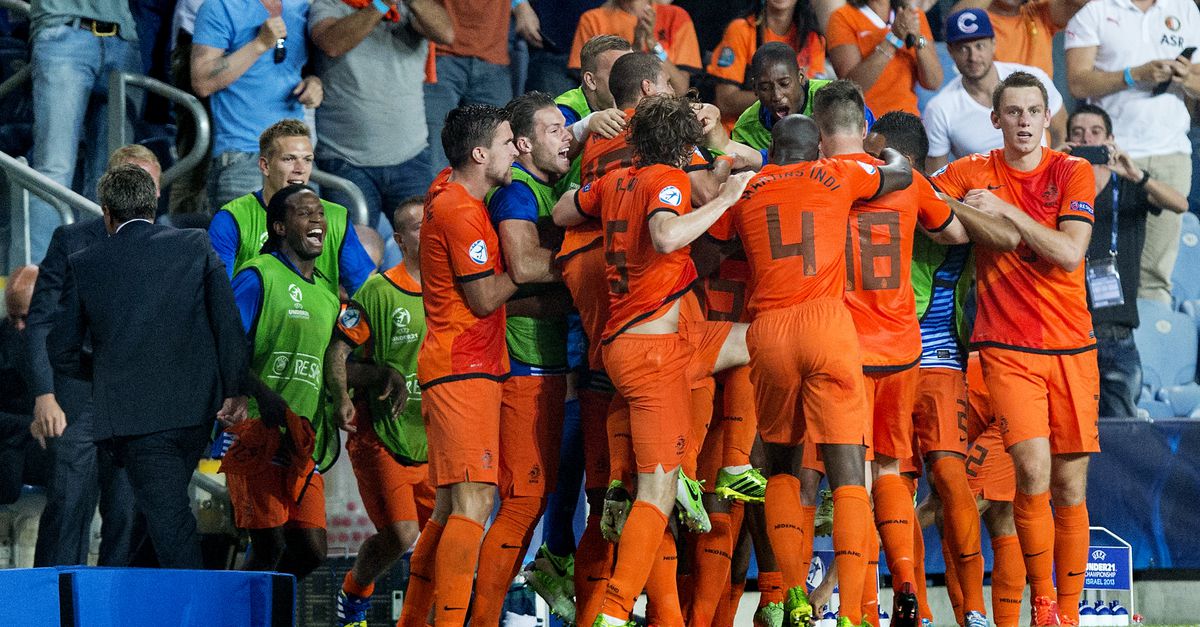 EK onder 21: Jong Oranje verslaat Duitsland vlak voor tijd ...