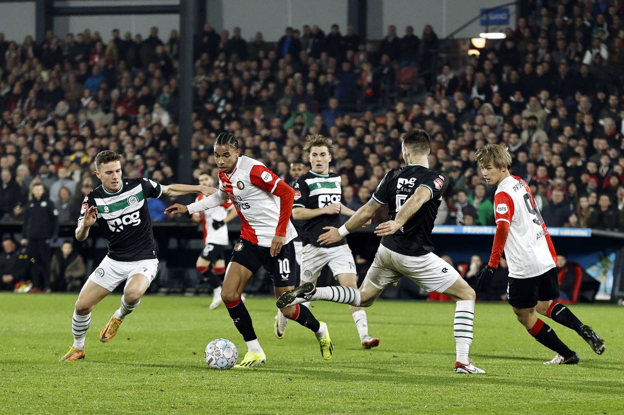 Feyenoord verslaat FC Groningen en treft NEC in bekerfinale 