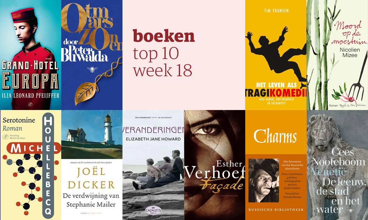 De tien bestverkochte boeken week NRC