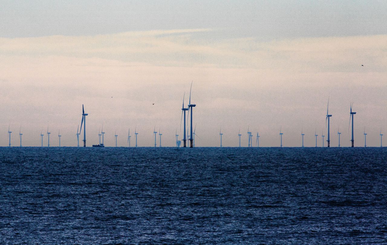 Het windpark Egmond aan Zee is volledig in handen van Shell.
