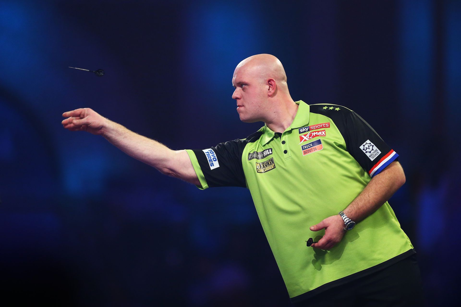 Van Gerwen naar halve finale WK darts NRC