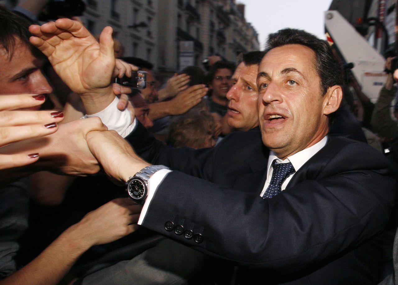 Sarkozy discount montre rolex