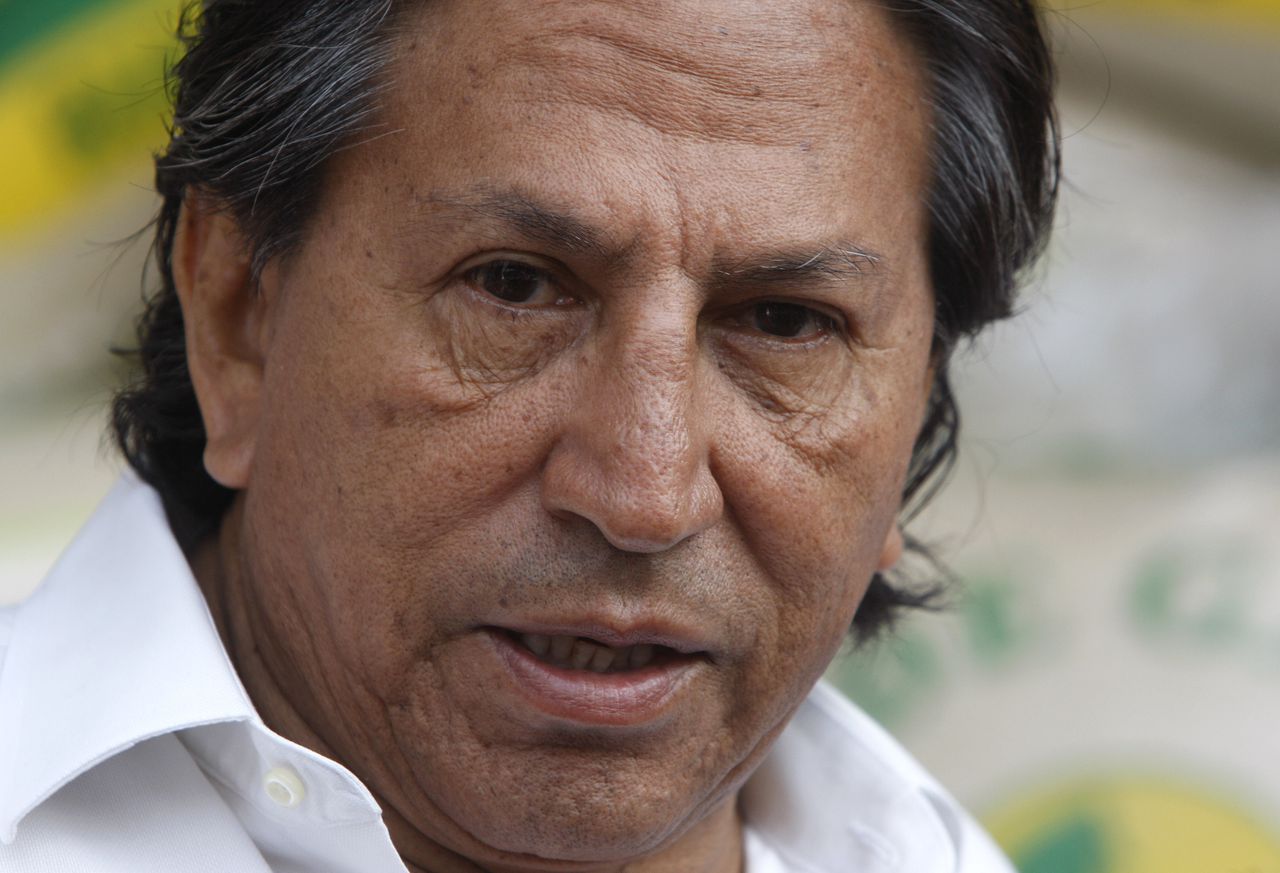Archieffoto van de voormalige Peruaanse president Alejandro Toledo.