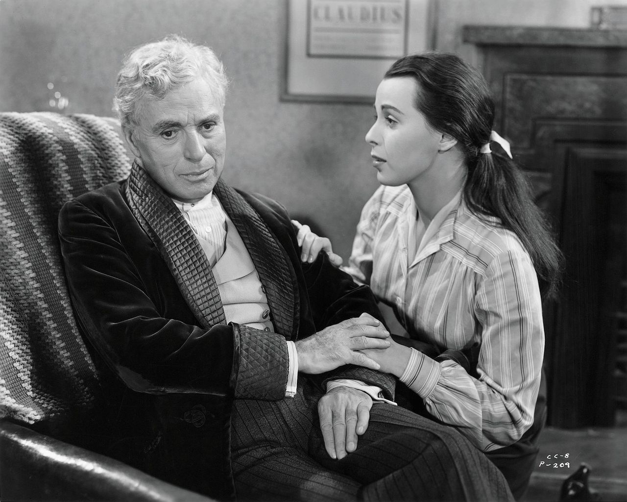 Chaplin met Claire Bloom in ‘Limelight’ (1952).