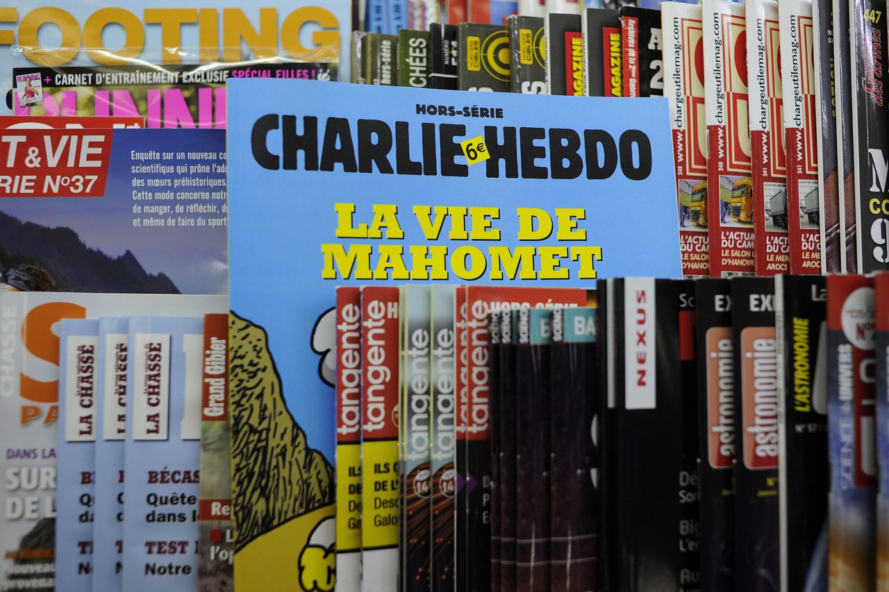 Een speciale editie van Charlie Hebdo uit 2013.