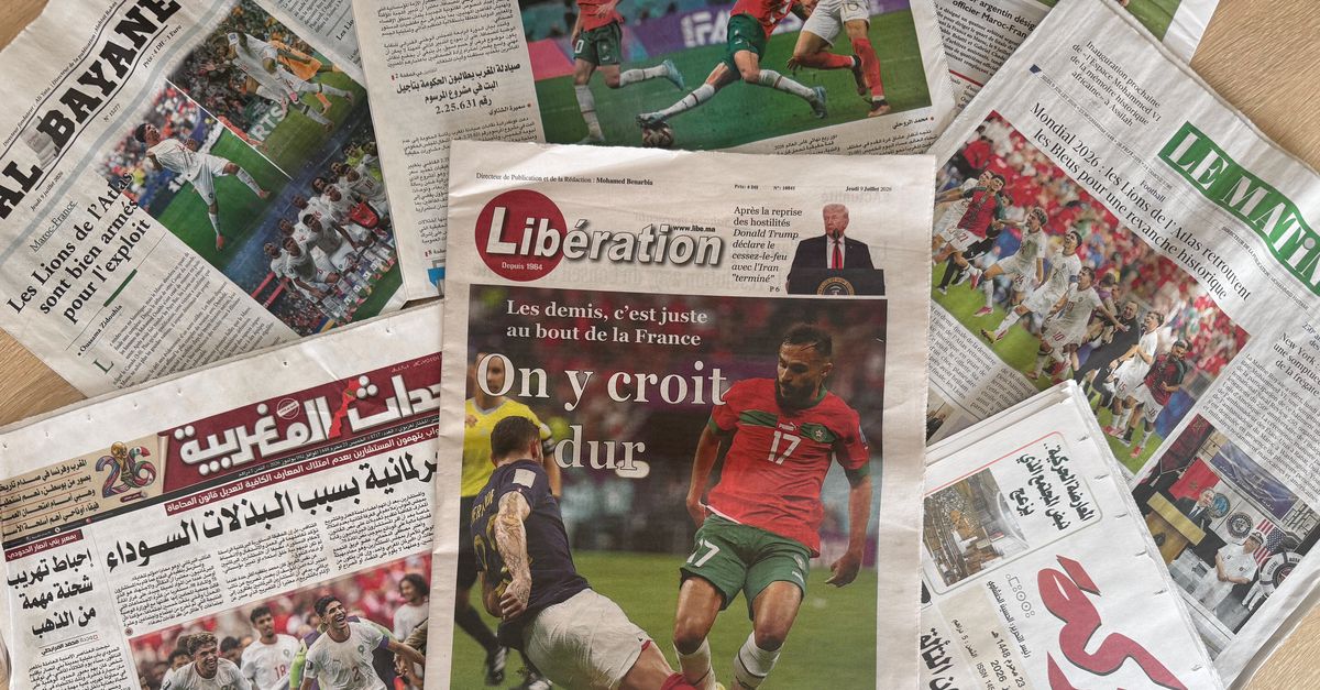 Na de pijn van Qatar leeft in Marokko één vraag: kan het vanavond tegen Frankrijk wél? ‘Het is niet meer zoals vroeger. Nu zijn we een grote voetbalnatie’