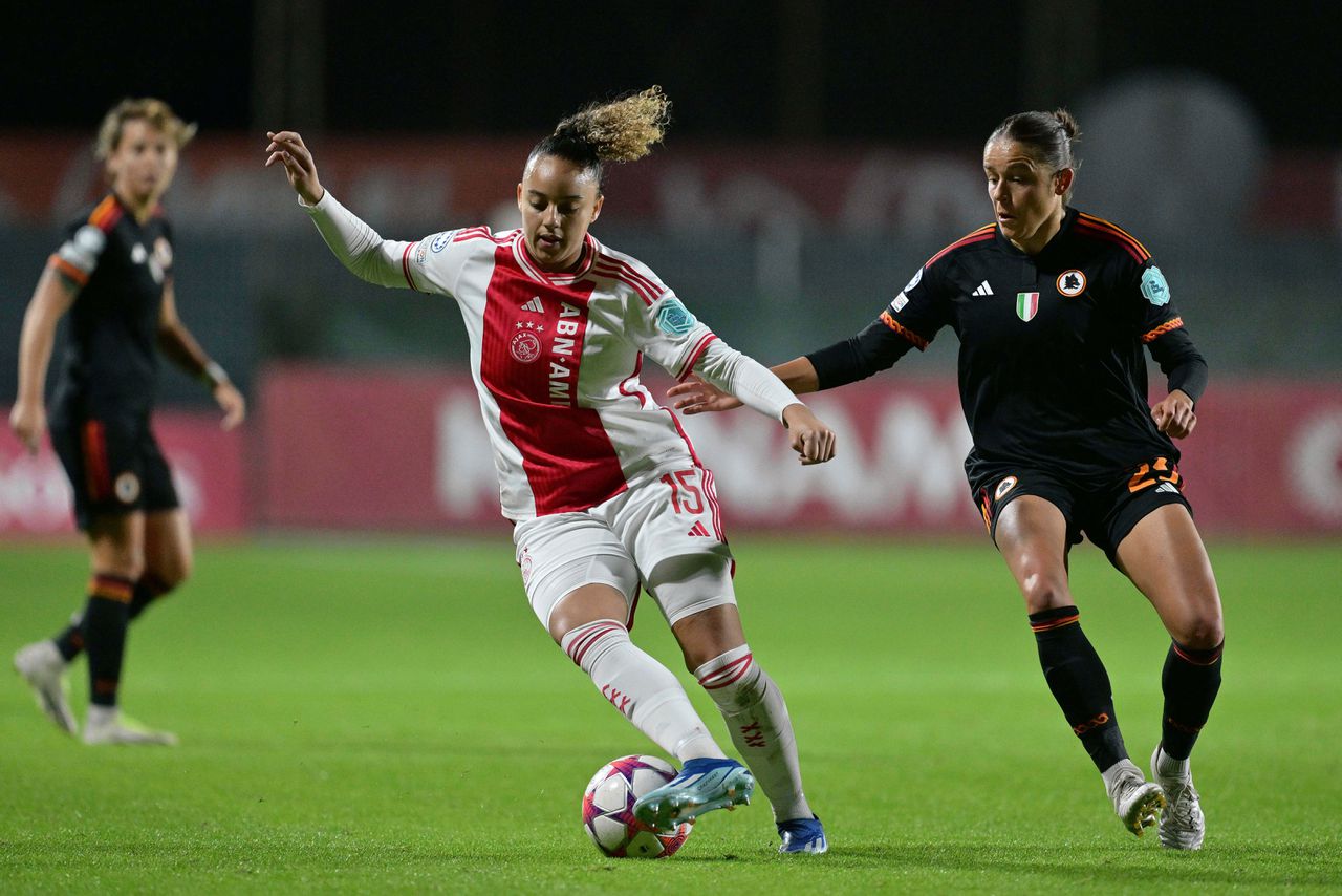Ajax-vrouwen verliezen van AS Roma (3-0) in groepsfase Champions League 
