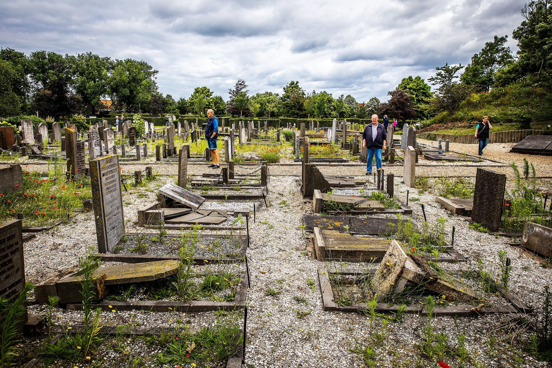 Tientallen graven vernield in ZuidHollandse ‘sGravenzande NRC