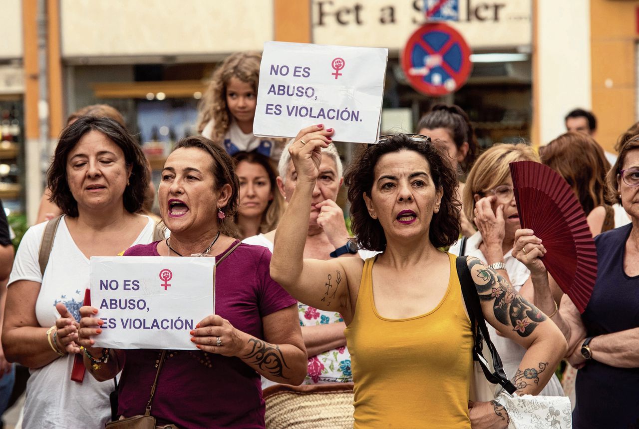 Woede om ‘machogeweld’ Spanje 