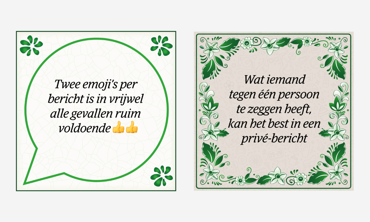 Hoe heurt het eigenlijk in de WhatsApp-groep - NRC