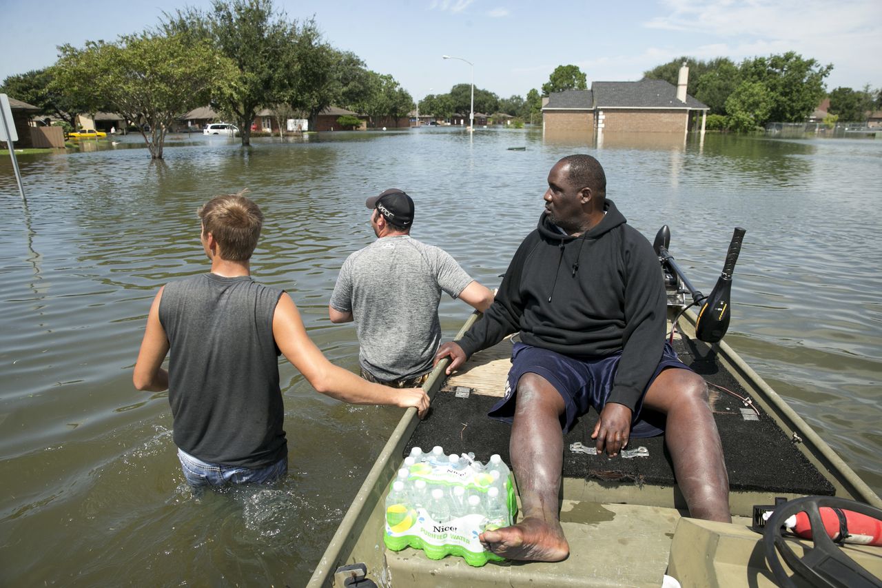 Trump vraagt Congres om geld voor Harvey 