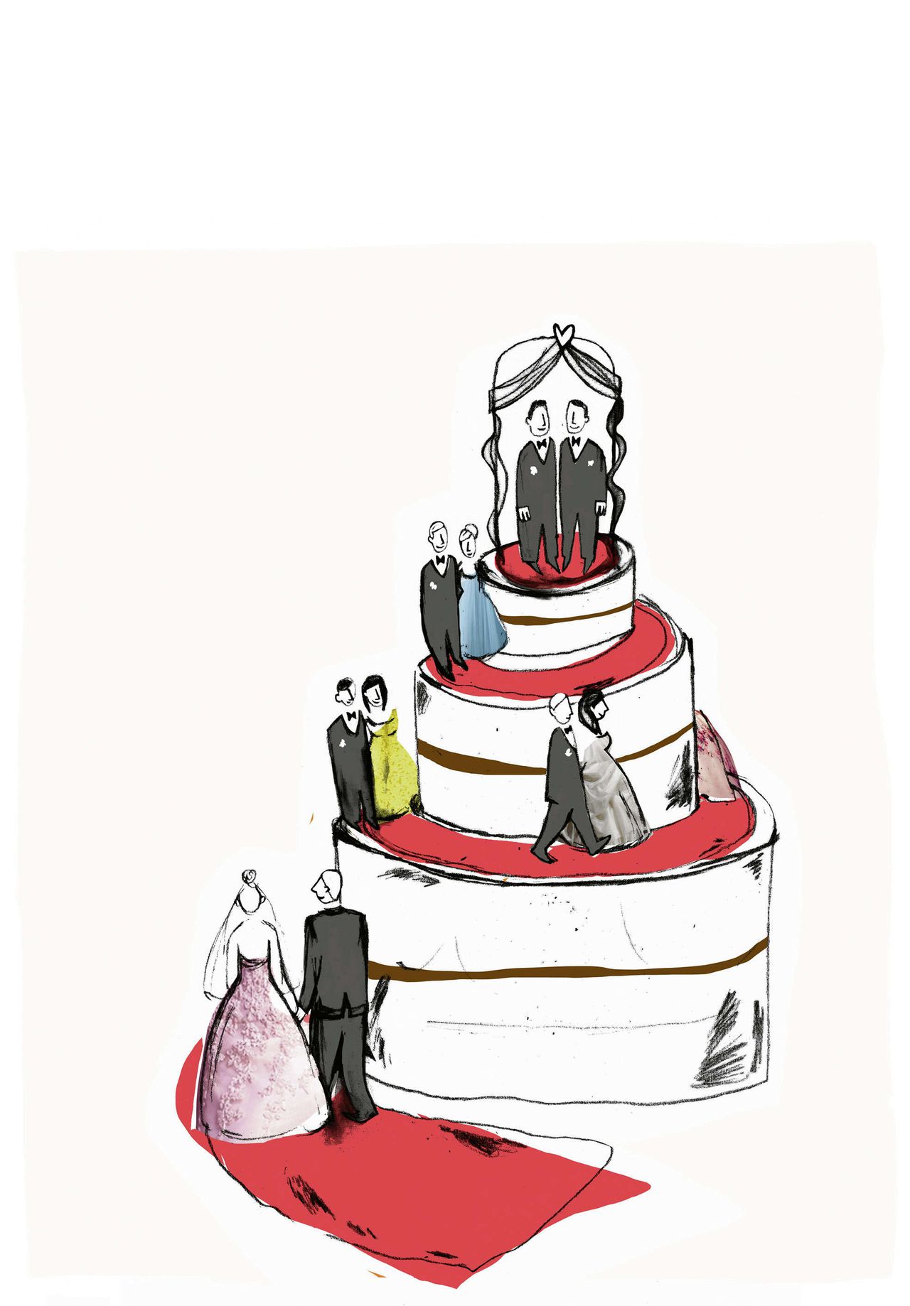 Homo S Maken Het Huwelijk Weer Hip Wilt U Niet Scheiden Niet Trouwen Met Een Vrouw Nrc