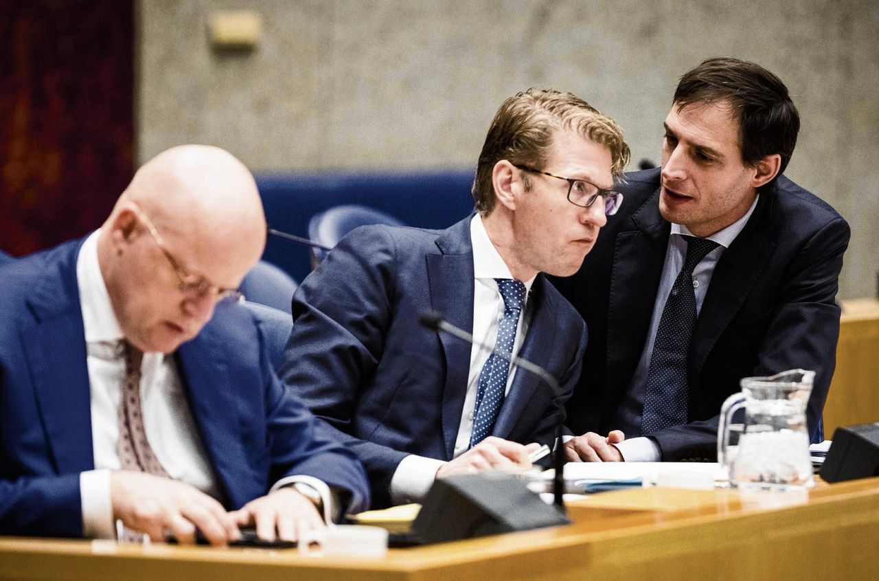 Drie ministers waren woensdag aanwezig bij het debat over de witwasaffaire bij ING: Ferdinand Grapperhaus (CDA) , Sander Dekker (VVD) en Wopke Hoekstra (CDA).