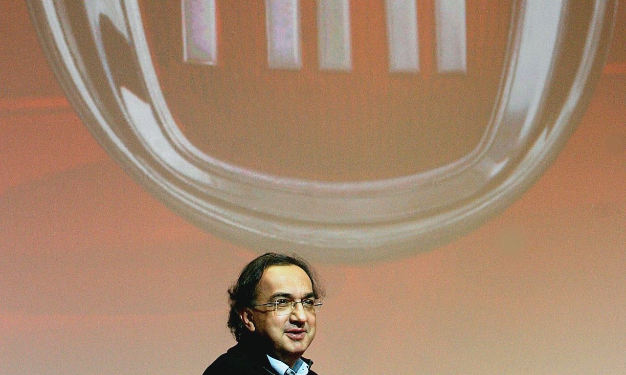 Sergio Marchionne bij een presentatie in 2007.