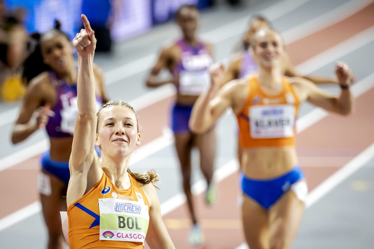Wereldkampioen op de 400 meter indoor – de prijzenkast van Femke Bol raakt steeds voller 