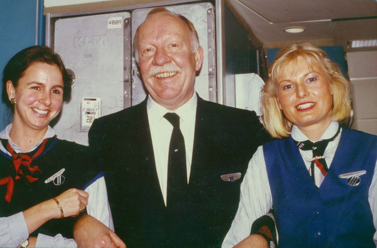 Hij was voor veel KLM-stewardessen hun favoriete purser 
