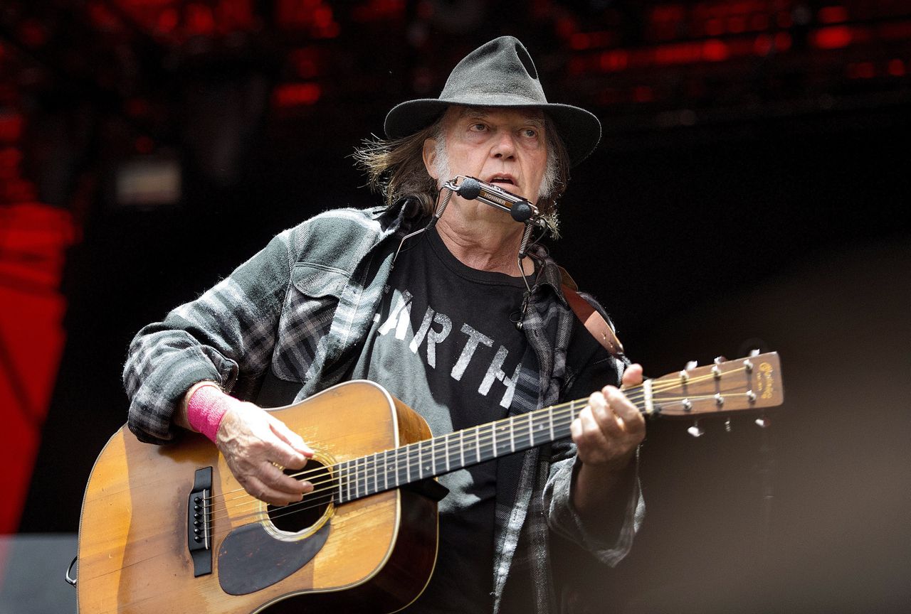 Neil Young is terug op Spotify, onder protest 