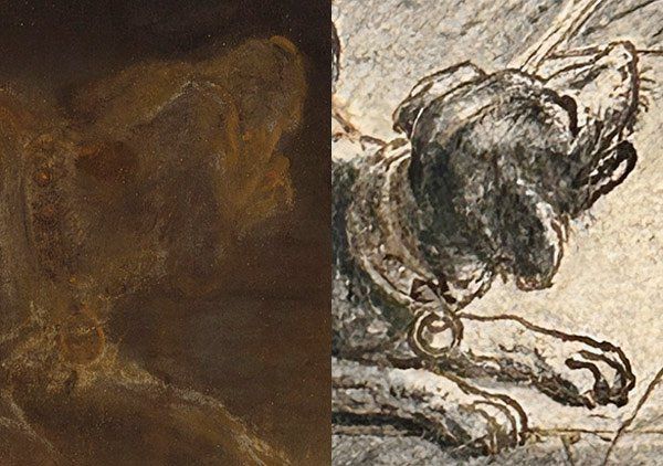 Inspiratiebron voor het hondje op Rembrandts ‘Nachtwacht’ ontdekt: ‘Het dier verhoogt de dramatiek’