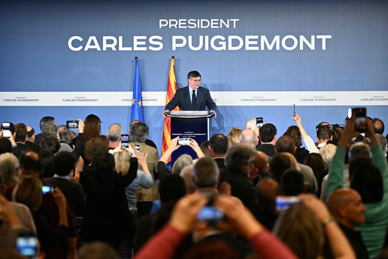 Separatist Puigdemont doet mee aan Catalaanse verkiezingen, en wil uit ballingschap treden 