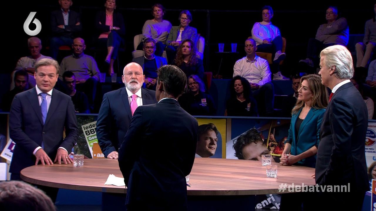 Tv-recensie | De lijsttrekkers hadden maar een klein zetje nodig om hun