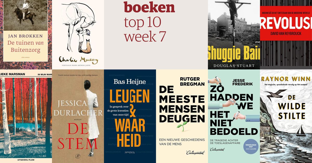 De tien bestverkochte boeken van week 7 NRC