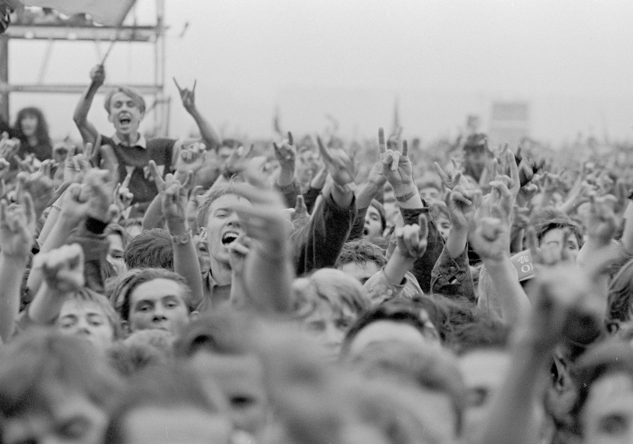 In 1991 ‘redt’ een rockfestival de Russische democratie 