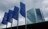 Het hoofdkantoor van de Europese Centrale Bank (ECB) in Frankfurt.