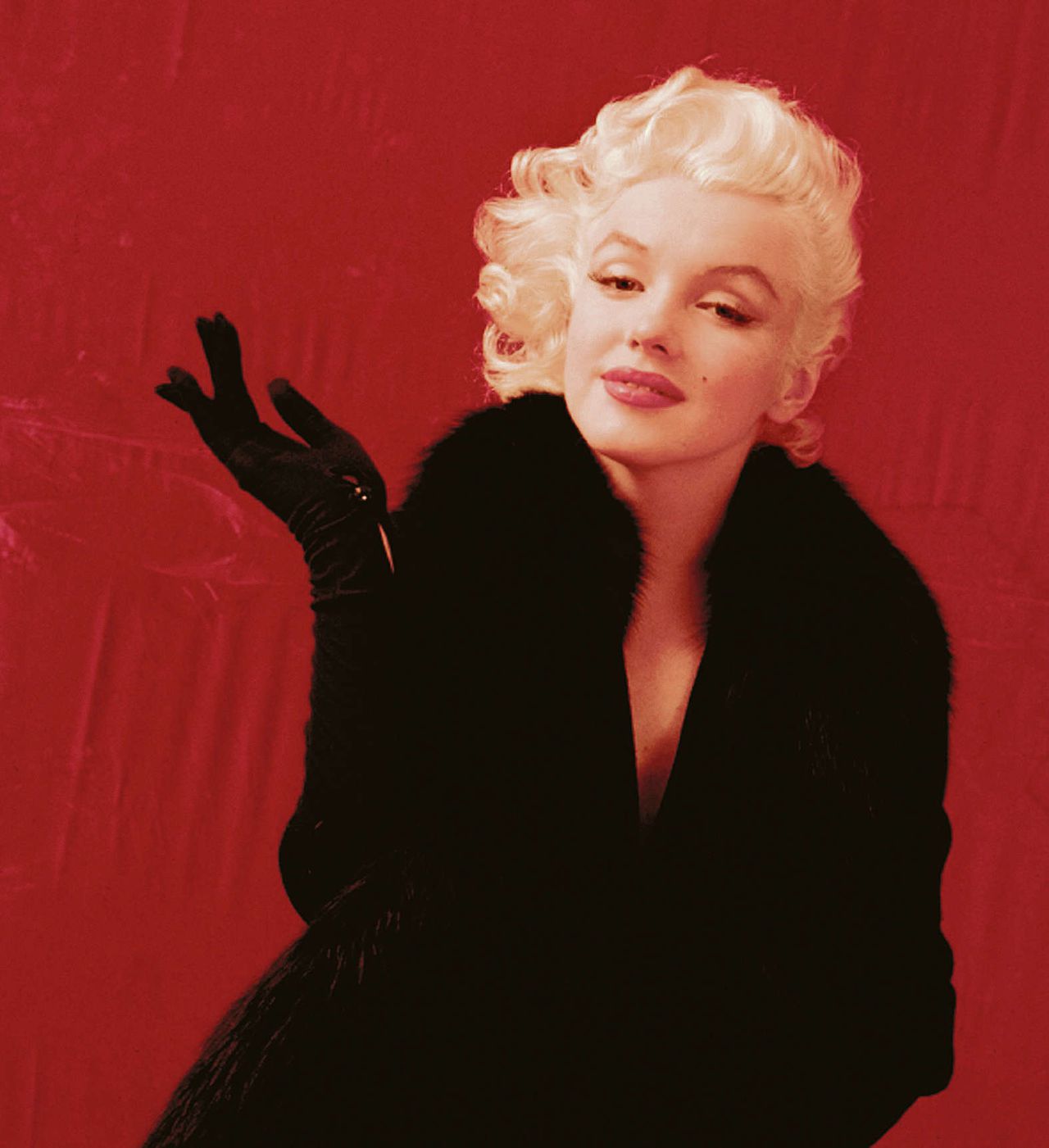 Nooit eerder gepubliceerde foto van Marilyn Monroe, in 1955 gemaakt door Milton H. Greene.