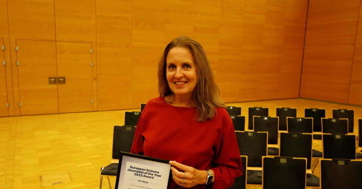 NRC editor Niki Kortweg is European Science Journalist of the Year