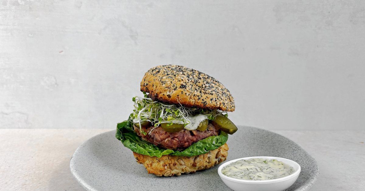 Deze burger werd lekkerder van een vergis-ingrediënt