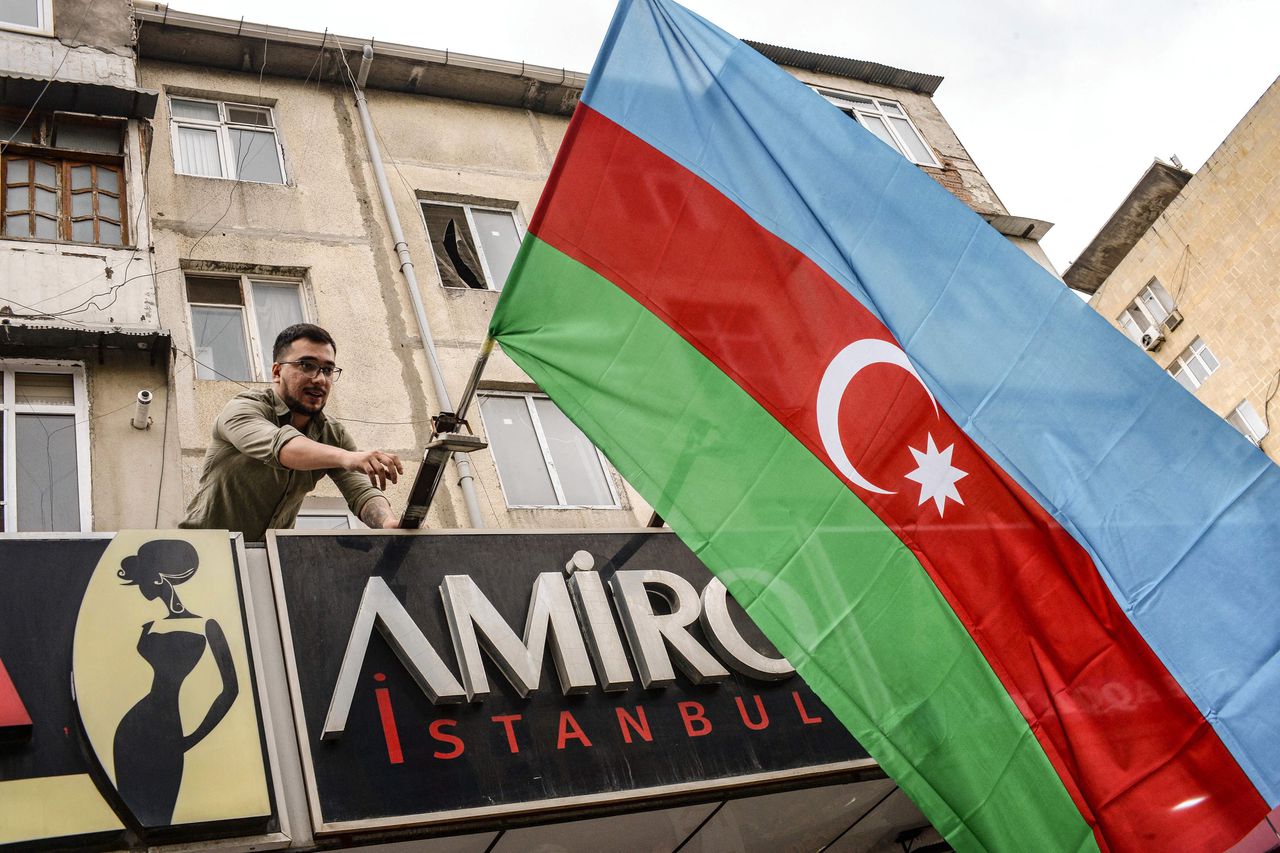 De val van Nagorno-Karabach is een opsteker voor Ilham Aliyev 