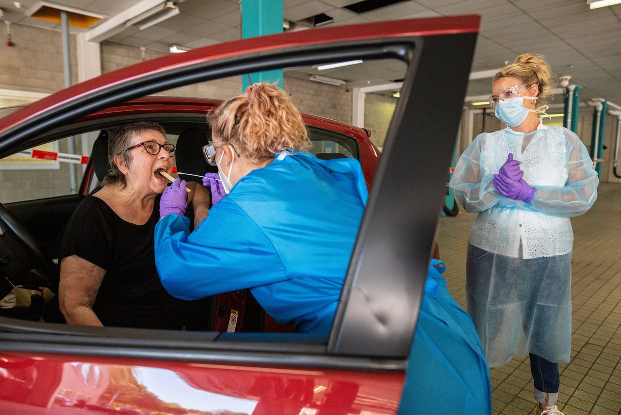 Testen op corona, vanuit je auto - NRC
