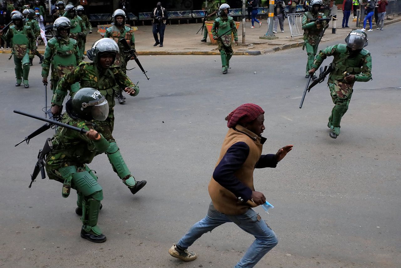 Demonstraties verboden in centrum Nairobi, hart van Keniaanse anti-regeringsprotesten 