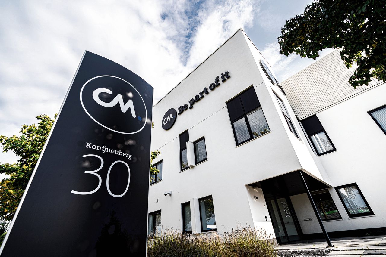 Het kantoor van CM.com in Breda. Het bedrijf gaat in februari naar de beurs.