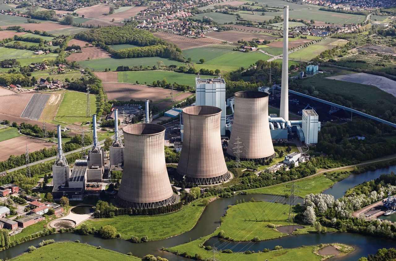 De Duitse elektriciteitscentrale Gersteinwerk, die draait op kolen en gas. Sommige EU-lidstaten willen dat gasgebruik straks wordt aangemerkt als ‘transitie’-technologie.
